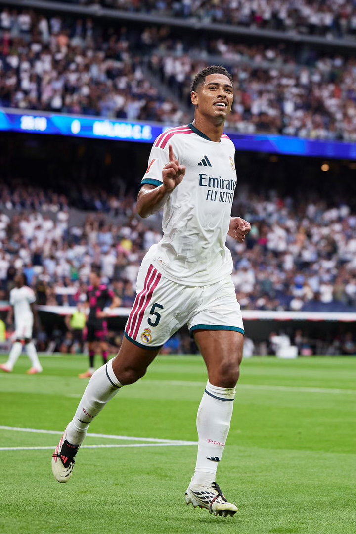 本场比赛MVP——贝林厄姆❕西甲联赛皇马vs马拉加halamadrid ​​​