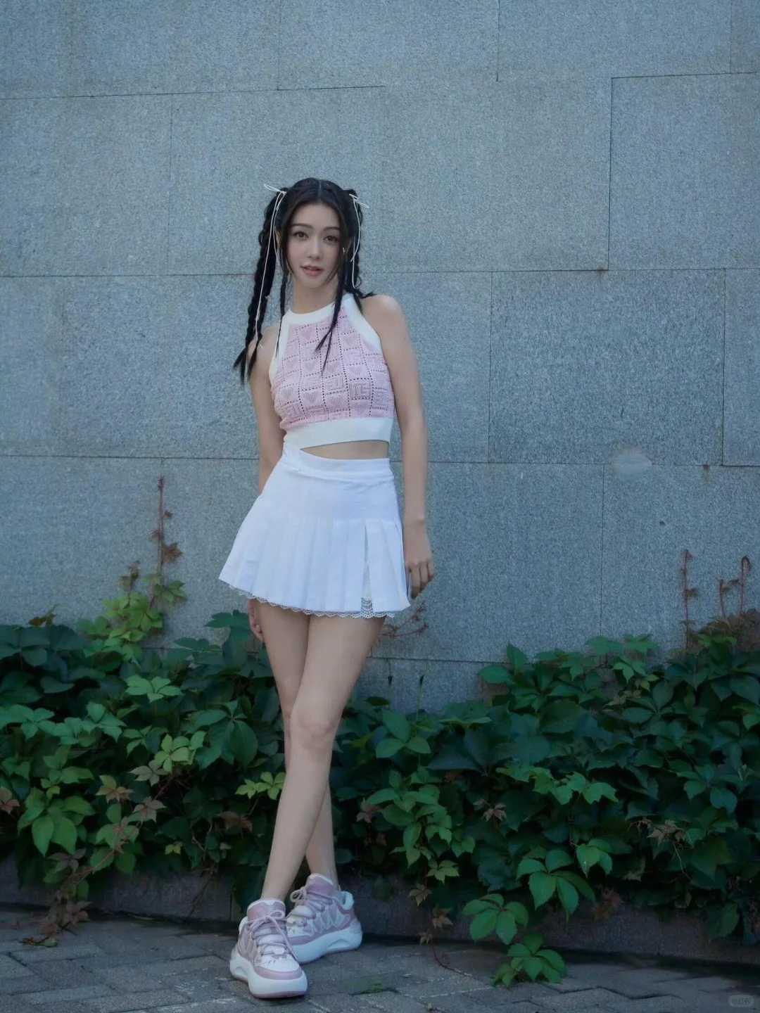 少女感穿搭！薛凯琪！