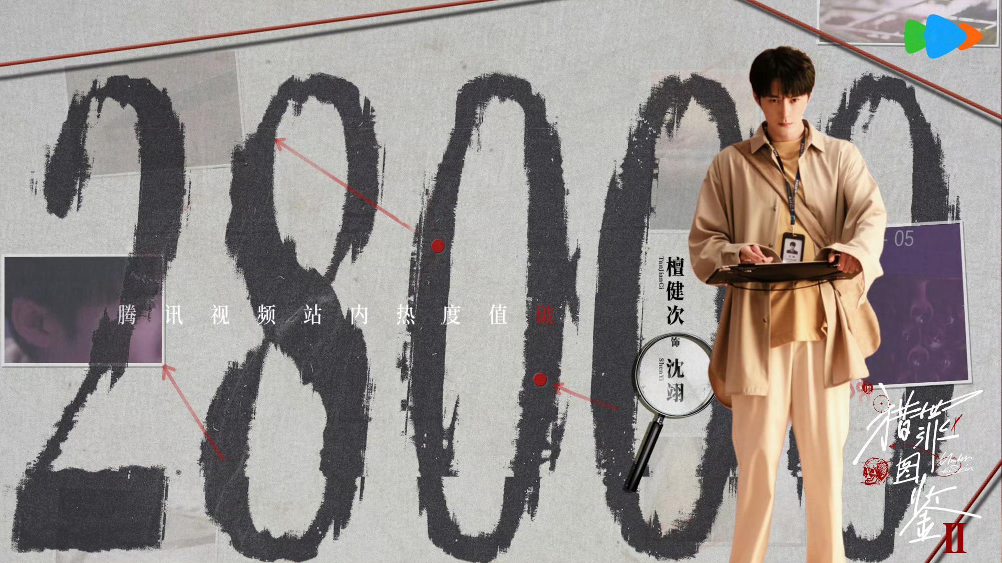 猎罪图鉴2 哇，恭喜 猎罪图鉴2站内热度值破28000  ，太好看了，每一集都在