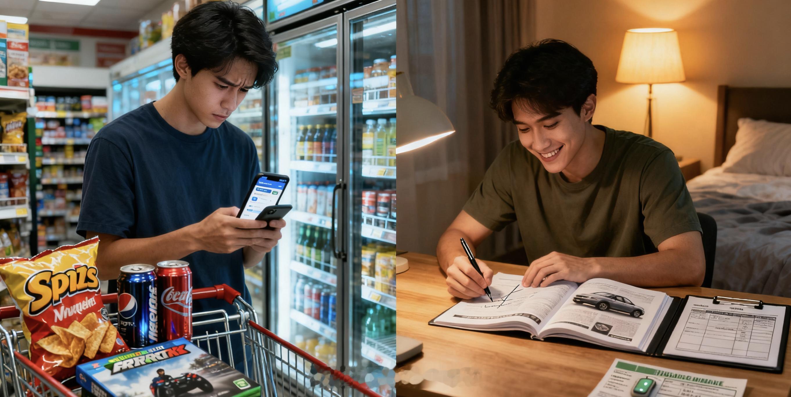 买车，往往成了许多人生活消费的一道“分水岭”。它让人们第一次真切感受到长期主义的