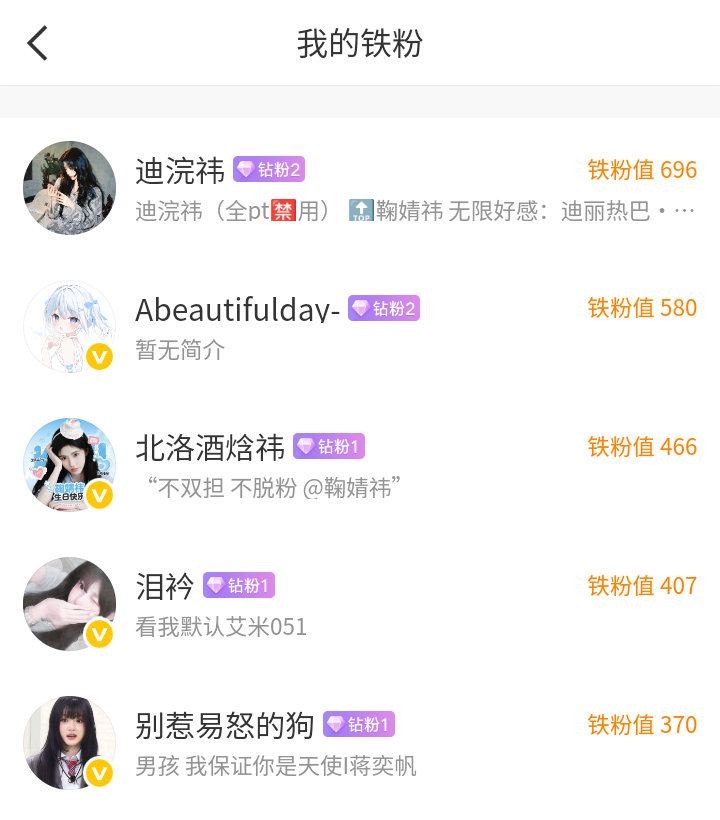 咳咳 五个钻粉 