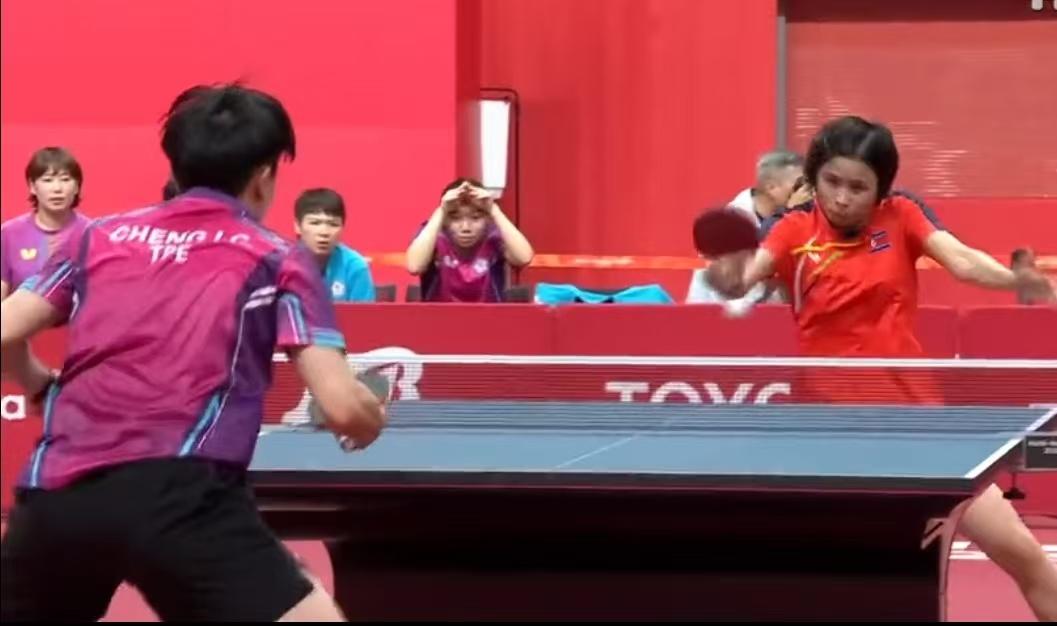 神秘之师再亮剑！边松景 3:1 力克郑怡静，为朝鲜女团拿下第二分！亚运女团赛场惊
