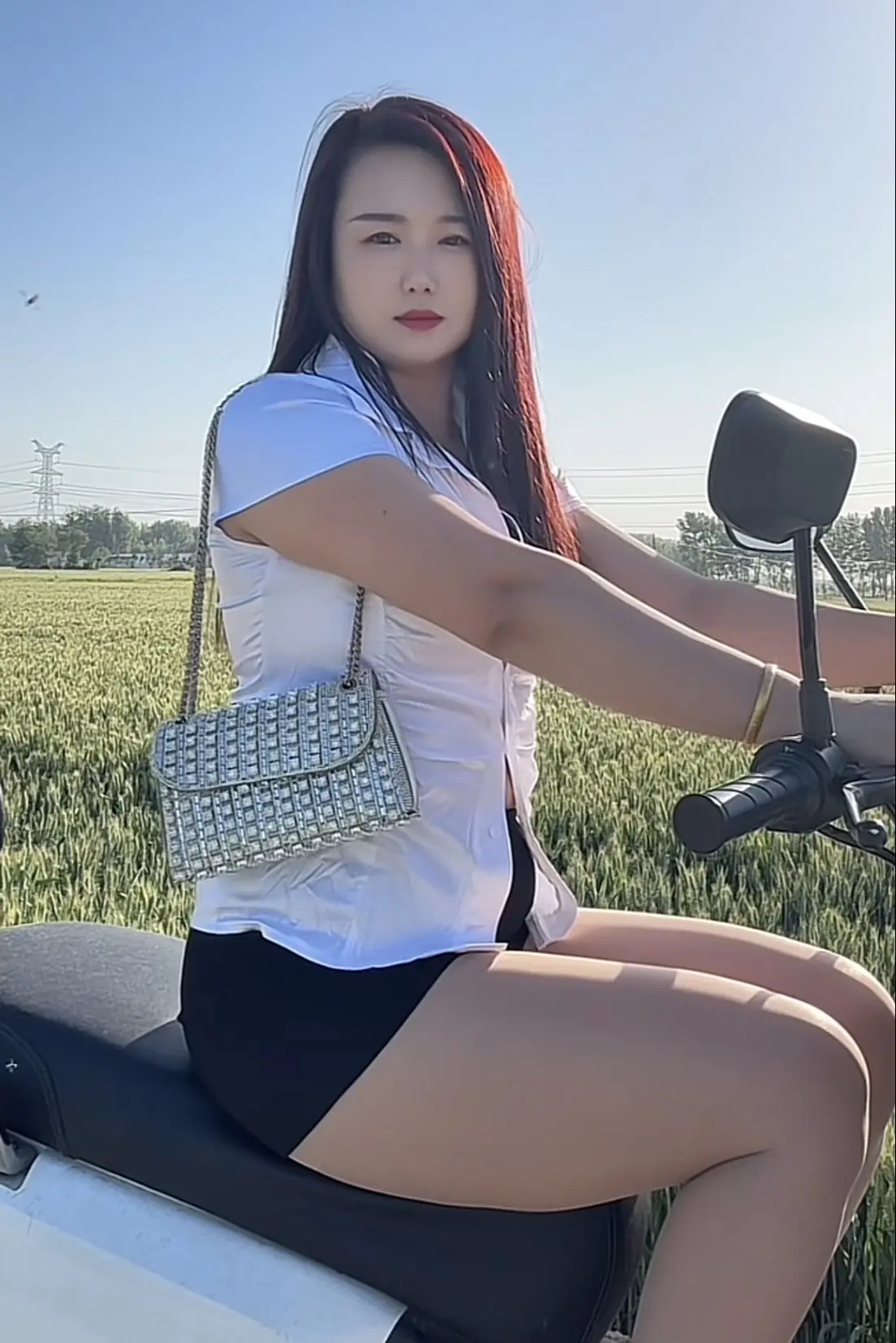 麦田拍照 麦田