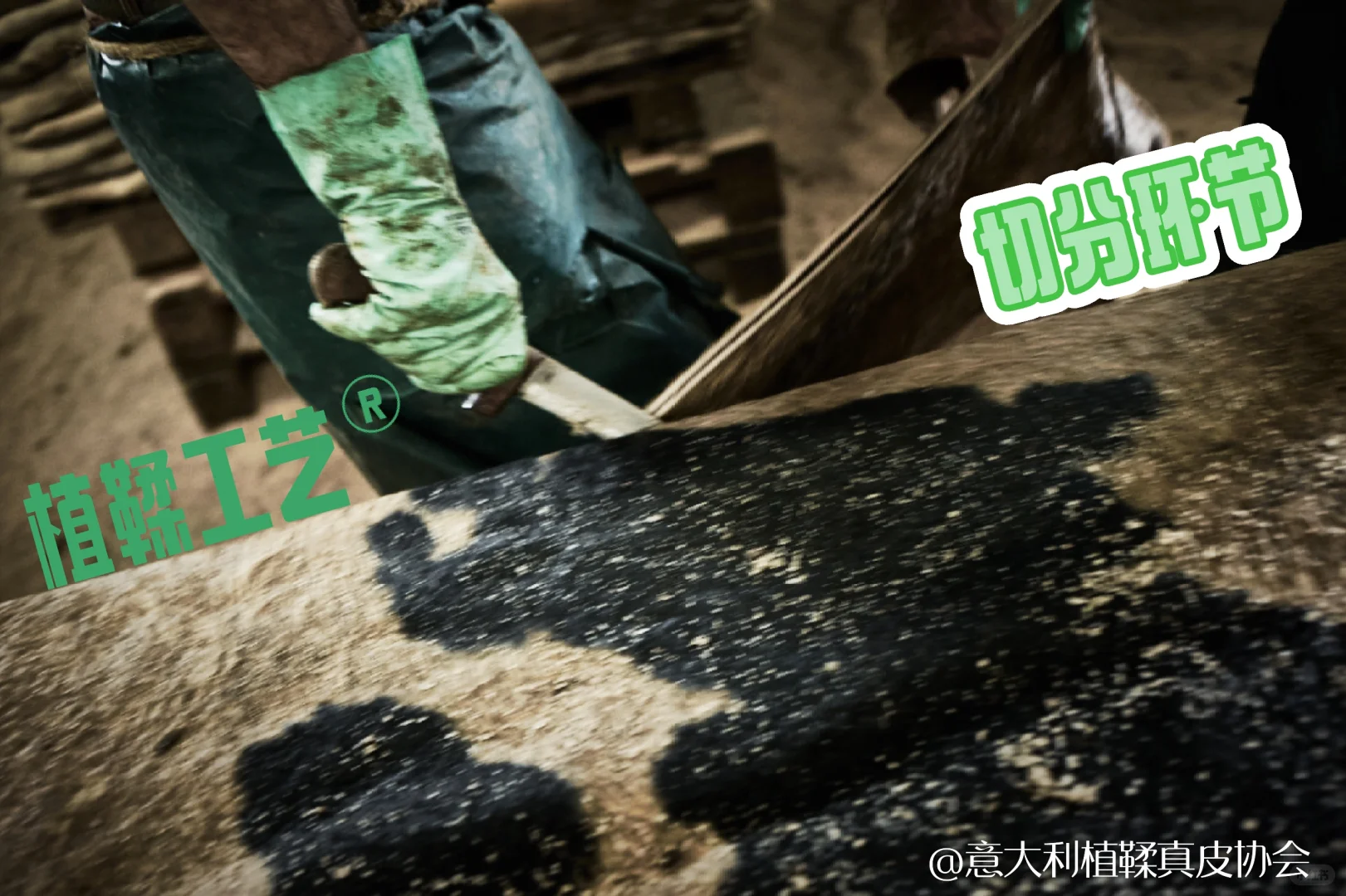 托斯卡纳植鞣工艺｜切分环节🔪