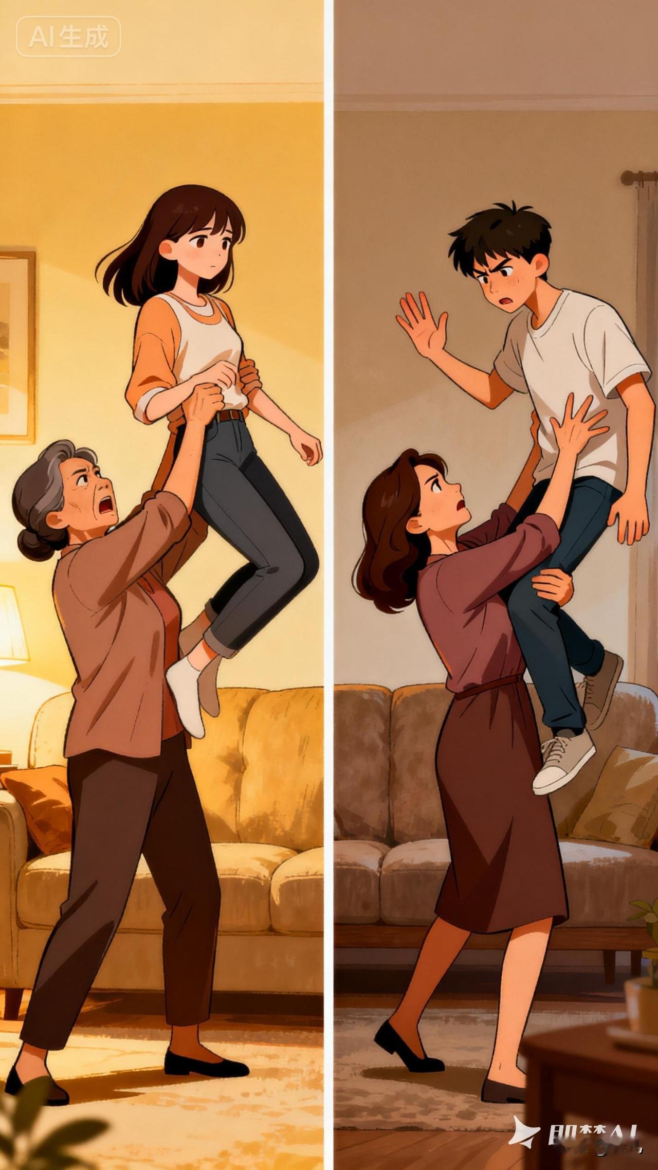 托不起来的儿女，前程尽毁。
    吕科长是教育局人事科长，女儿当初考入西安交通