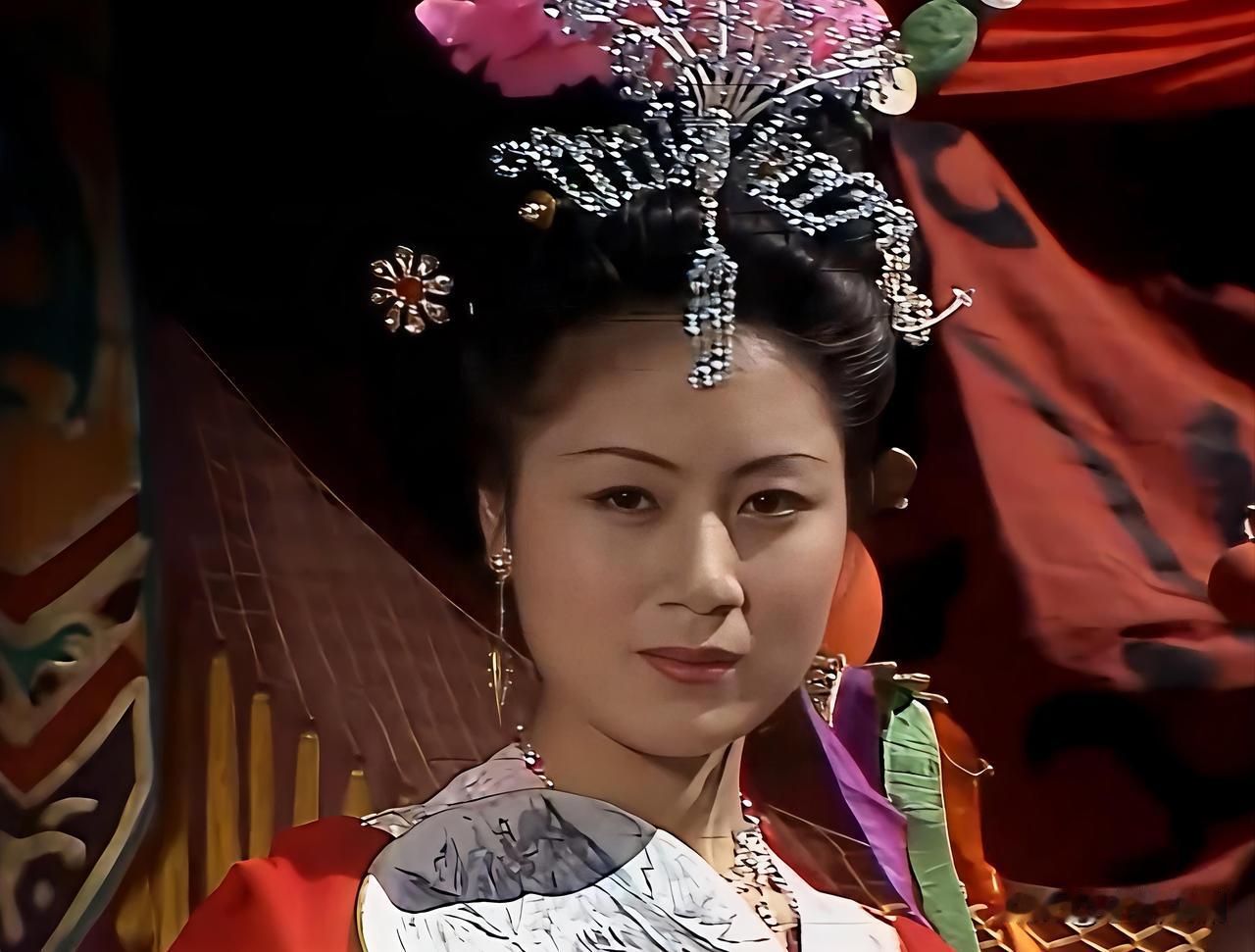 殷温娇，又称满堂娇，是大唐丞相殷开山之女，也是唐玄奘的生母，她高挽云髻，插满珠翠
