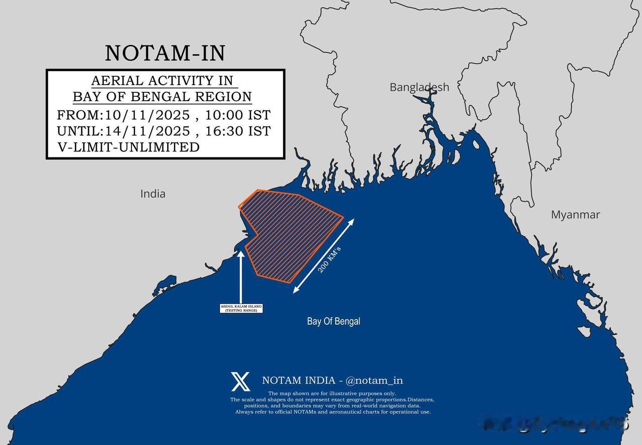 🇮🇳印度国防研究与发展组织（DRDO）计划于2025年11月10日至14日进