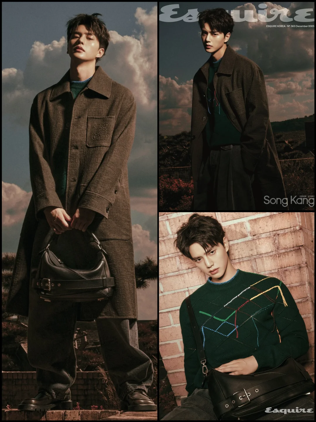 宋江退伍首封来袭LOEWE质感穿搭登封