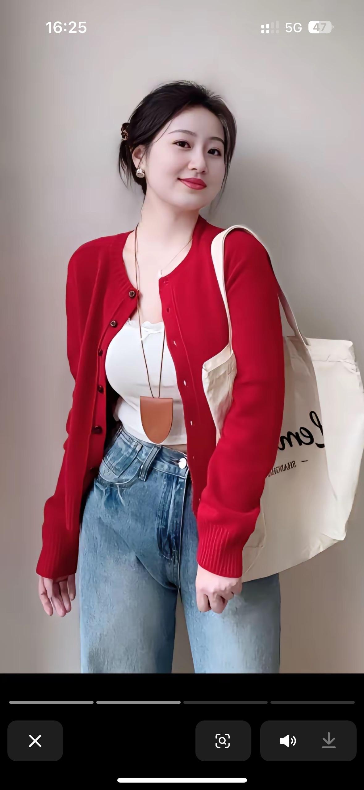 红衣新娘，相机自拍，古风韵味十足！