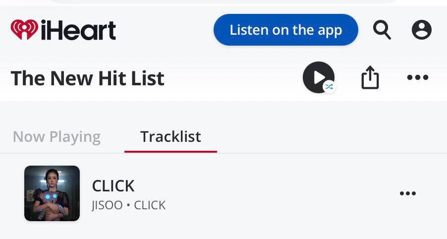 iHeartRadio电台栏目《The New Hit List》刚刚新增播放J