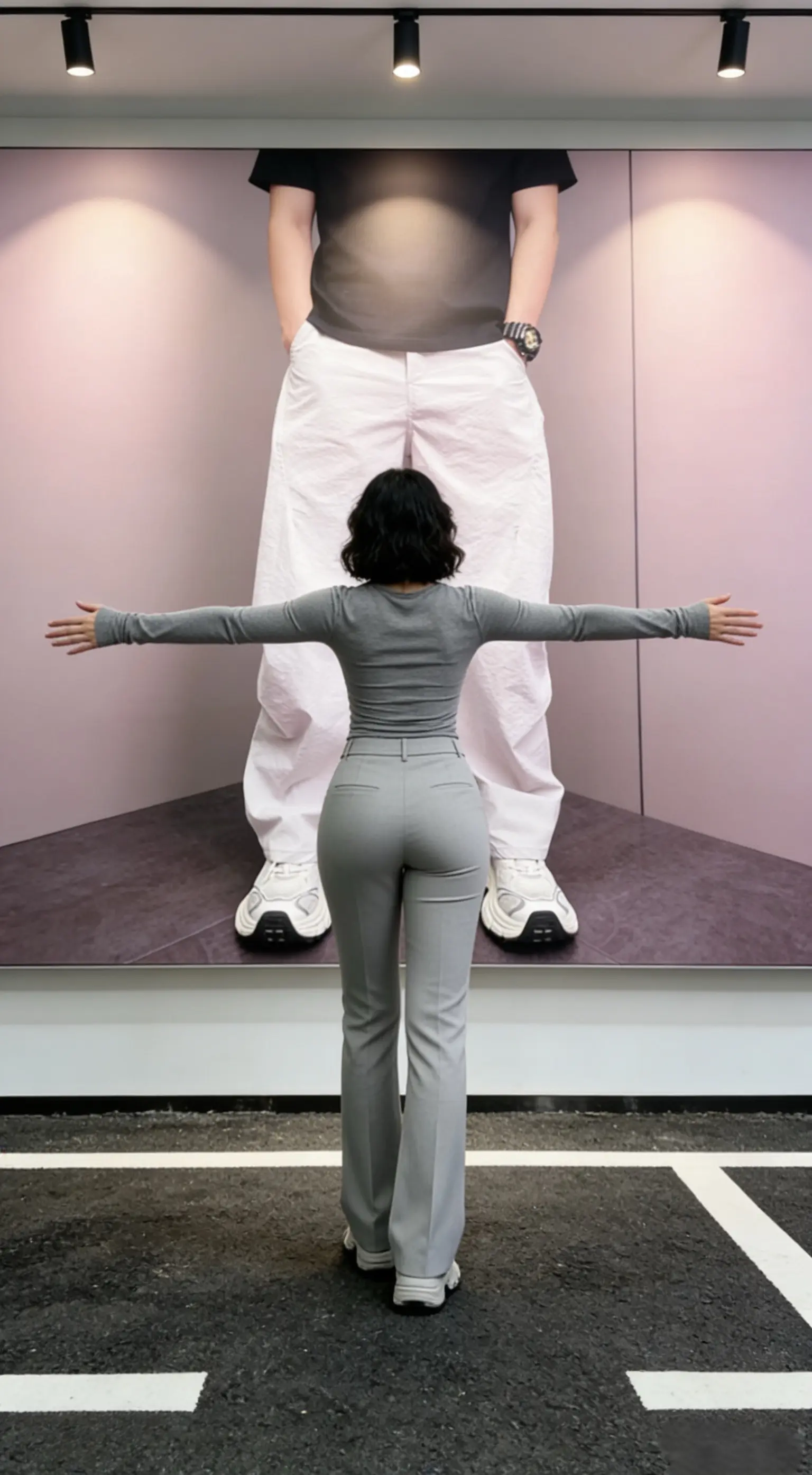 美式男裤2026年夏季新款痞帅宽松哈伦裤青年男士休闲户外直筒裤子       ✓