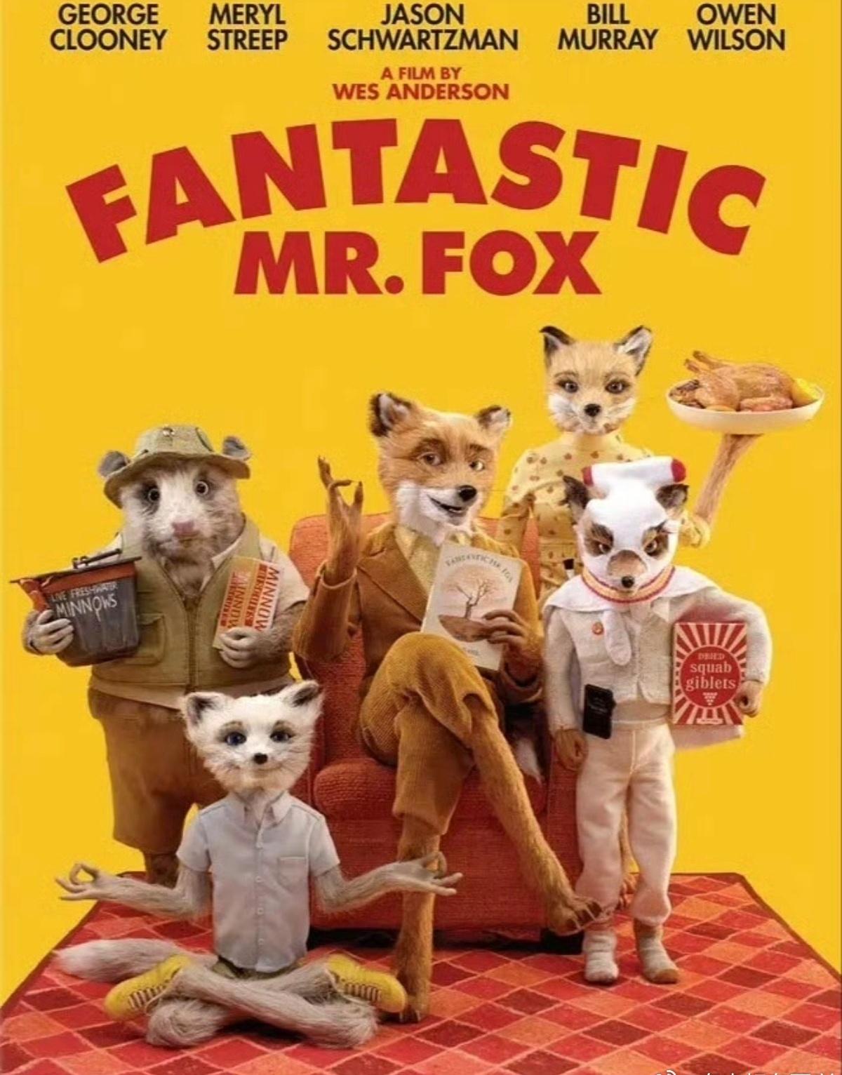 了不起的狐狸爸爸 Fantastic Mr. Fox (2009) ​​​