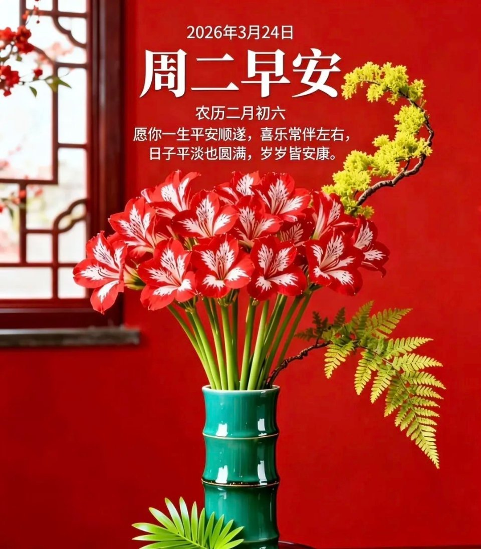 大家早上好！别让昨天的烦恼，影响今天的心情。今天又是充满希望的一天。已起床的朋友