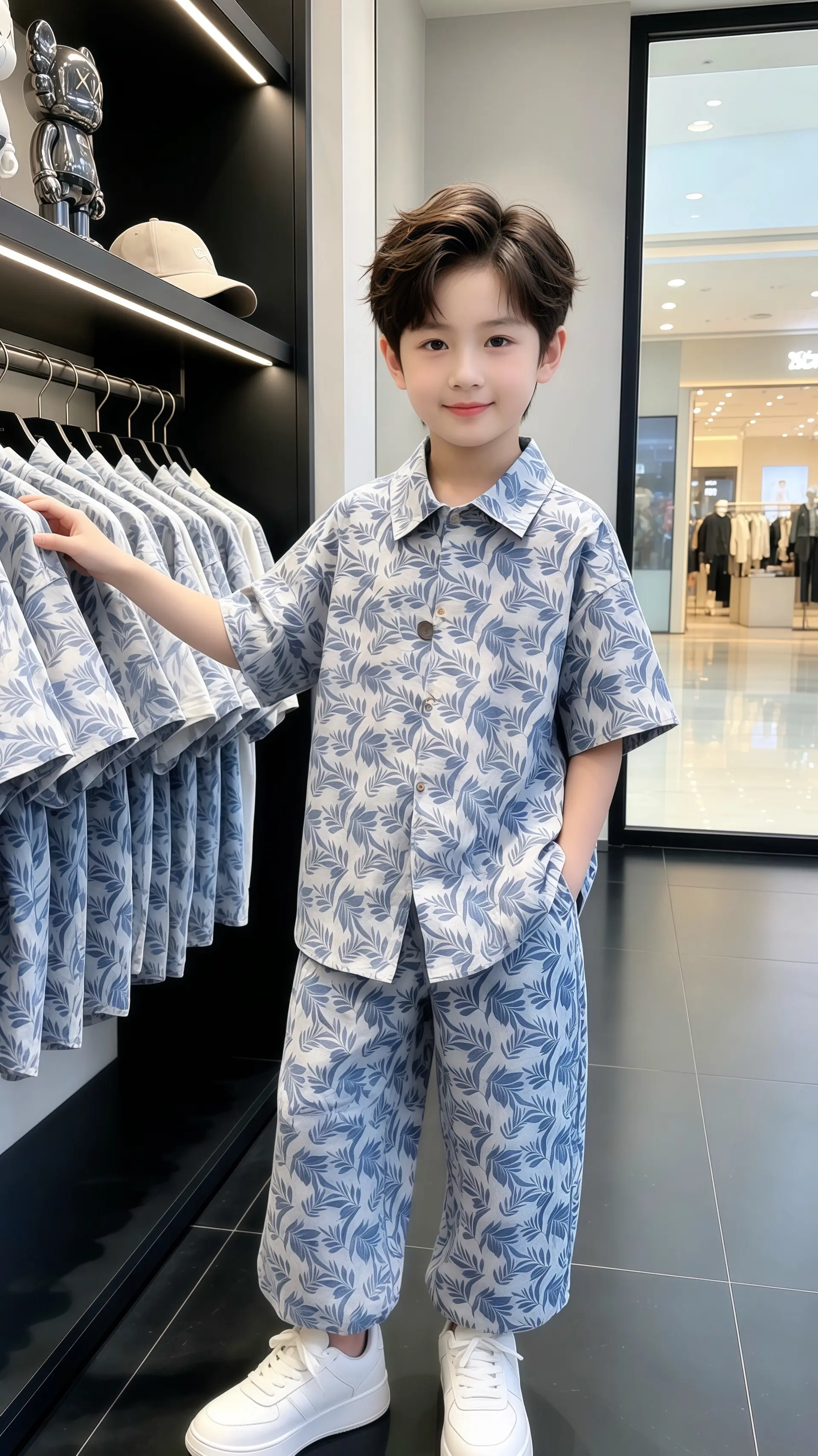儿子帅气穿搭 男孩子的穿搭 男孩子也要有衣品 生儿子就是用来打扮的 男童衬衫