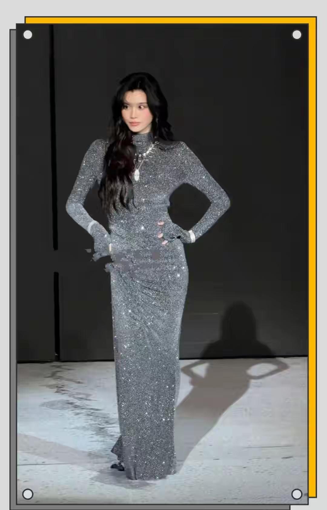 别再吹奚梦瑶回归T台了
 
真就流量为王呗，当年维密那一摔直接摔进娱乐圈，综艺豪