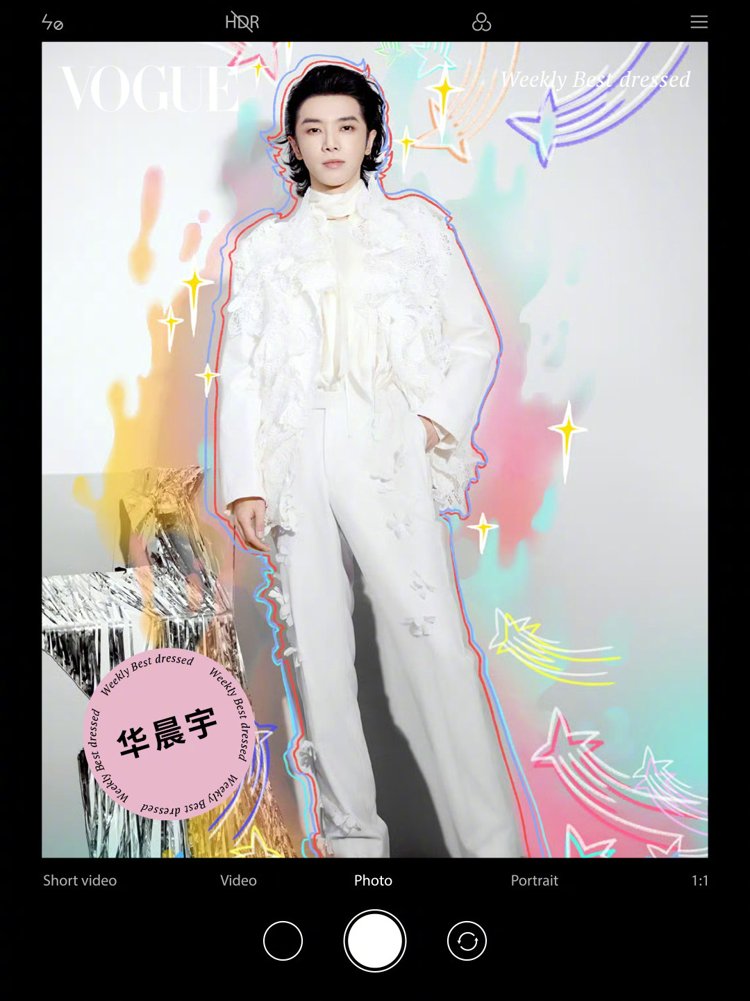 VOGUE × 一周最佳穿搭📸男星🤴华晨宇、张若昀、王鹤棣、戳爷Troye 