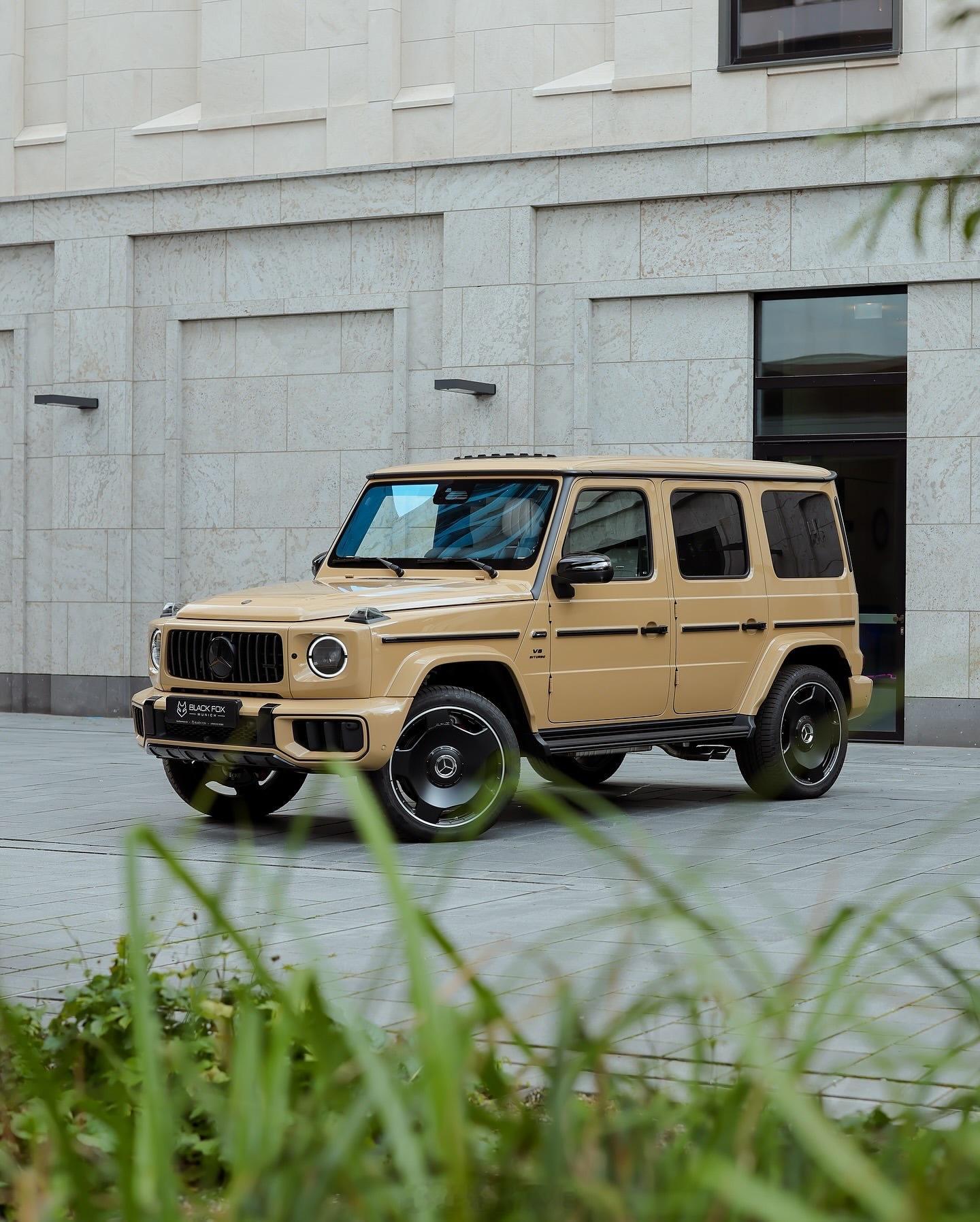 德系车[超话]  G63与大饼轮圈 ​​​