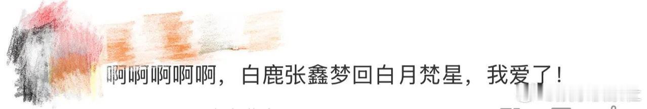 谁懂啊！大理音乐节上张鑫那句“白鹿你看到了吗”一出来，我鸡皮疙瘩都起来了！这不就