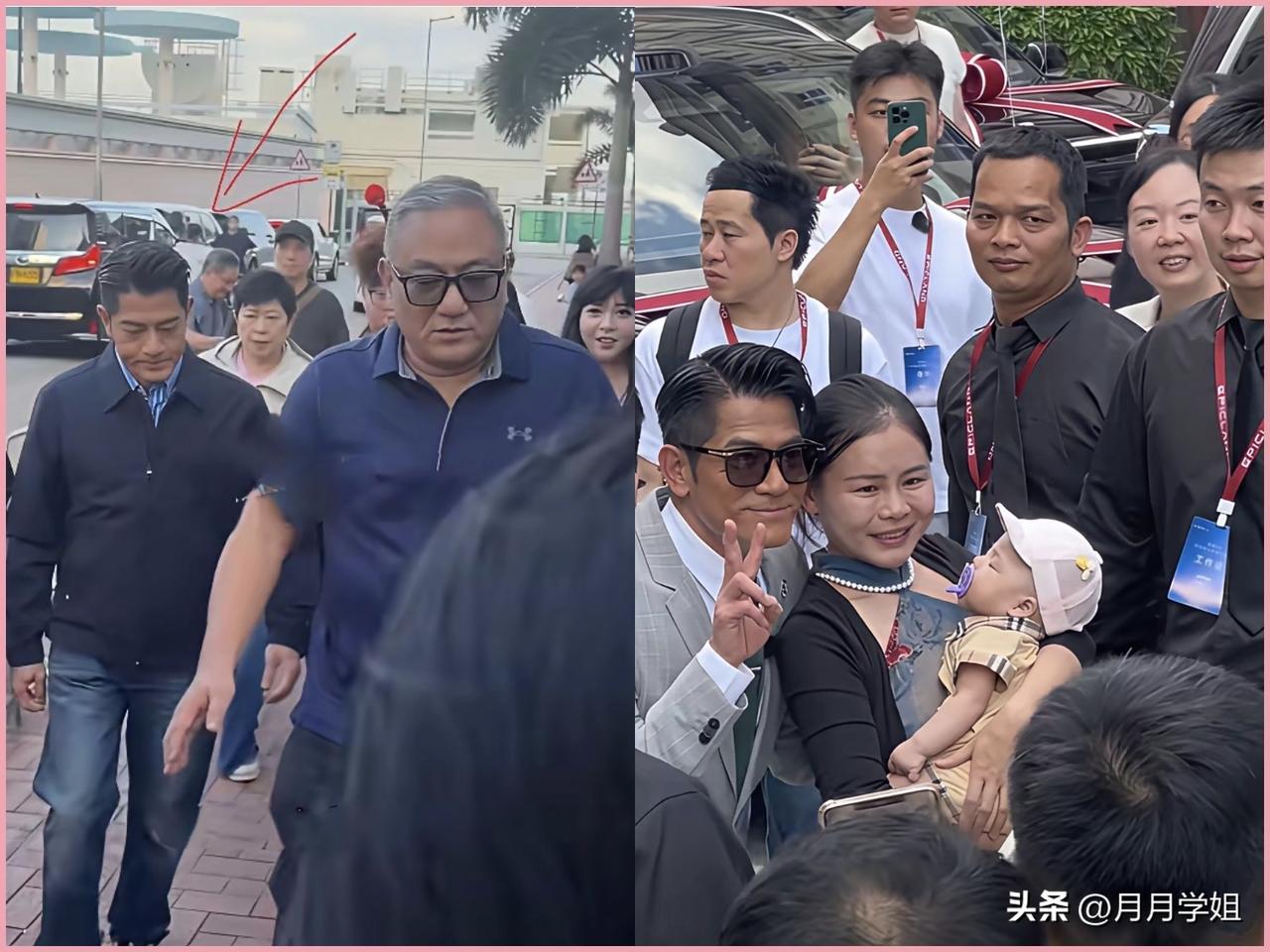 郭富城咋穿上行政夹克了，你别说以前看他穿西装，现在换了一身造型，这反差感直接拉满