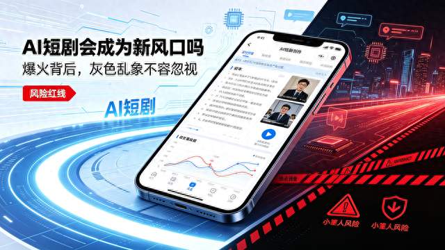 AI 短剧会成为新的风口吗？爆火背后，藏着不能忽视的灰色乱象