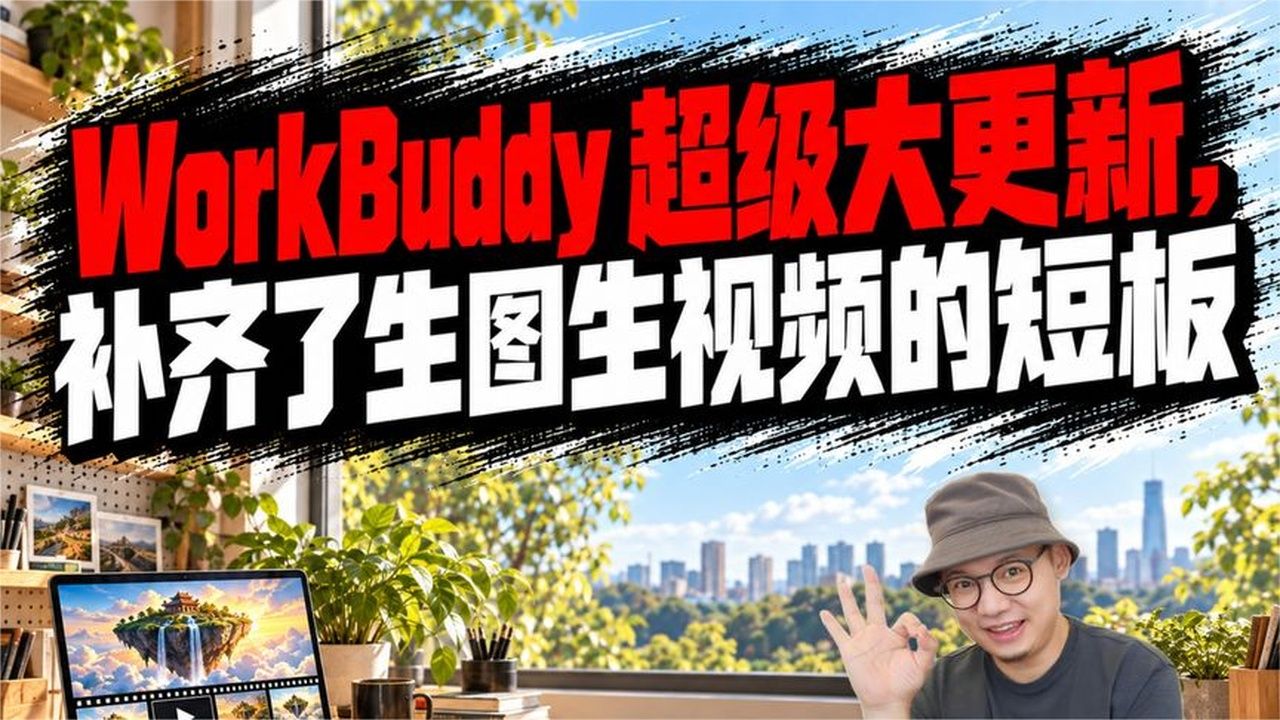 WorkBuddy大更新生图生视频更强