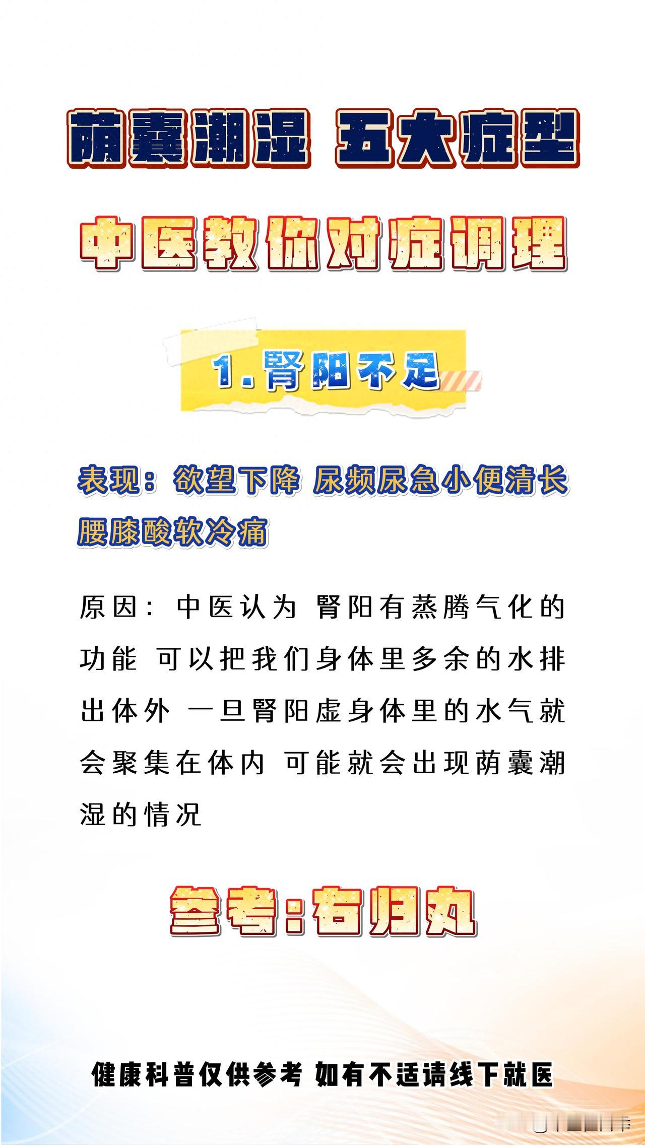大腿根儿根潮湿用龙胆泻肝丸效果不好？分清5大证型，对症调理，才能轻松干爽
#中医