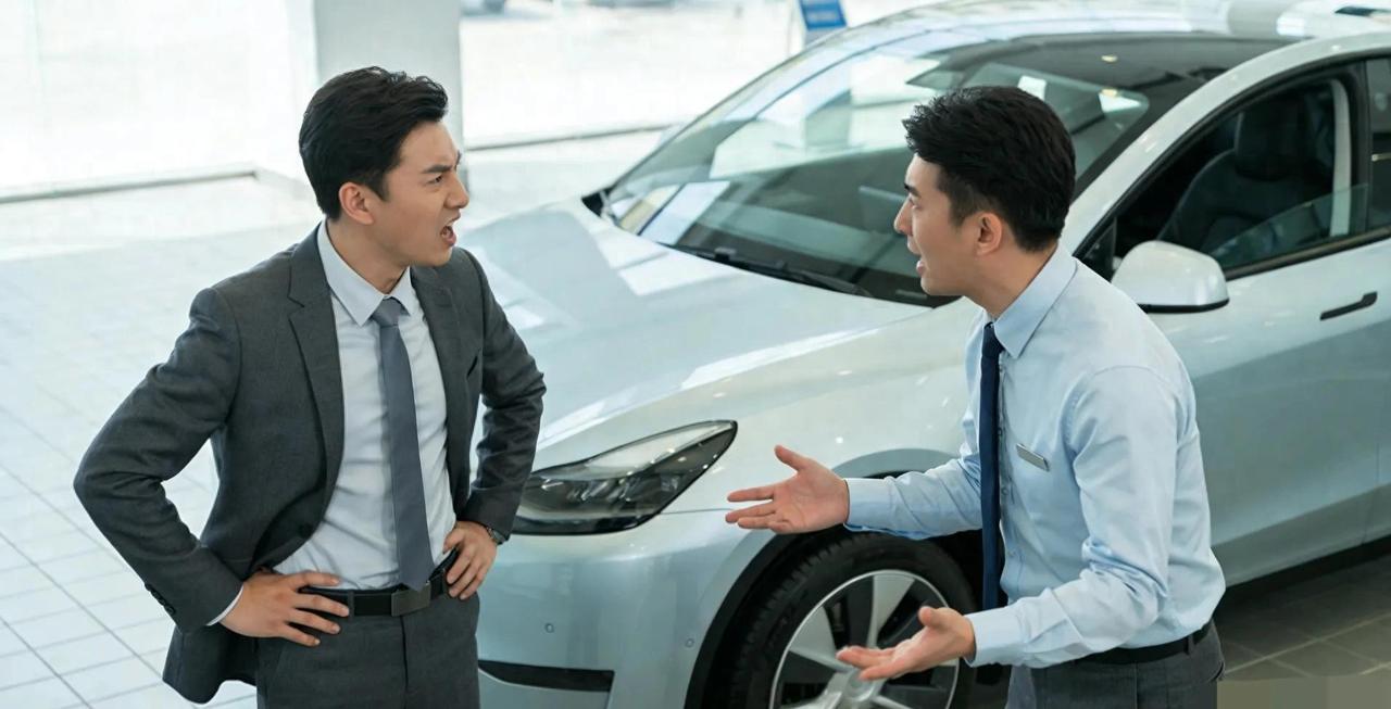 昨晚我表哥打来电话，声音都不对了。他说自己那台电车，停在地库一晚上没动，第二天上