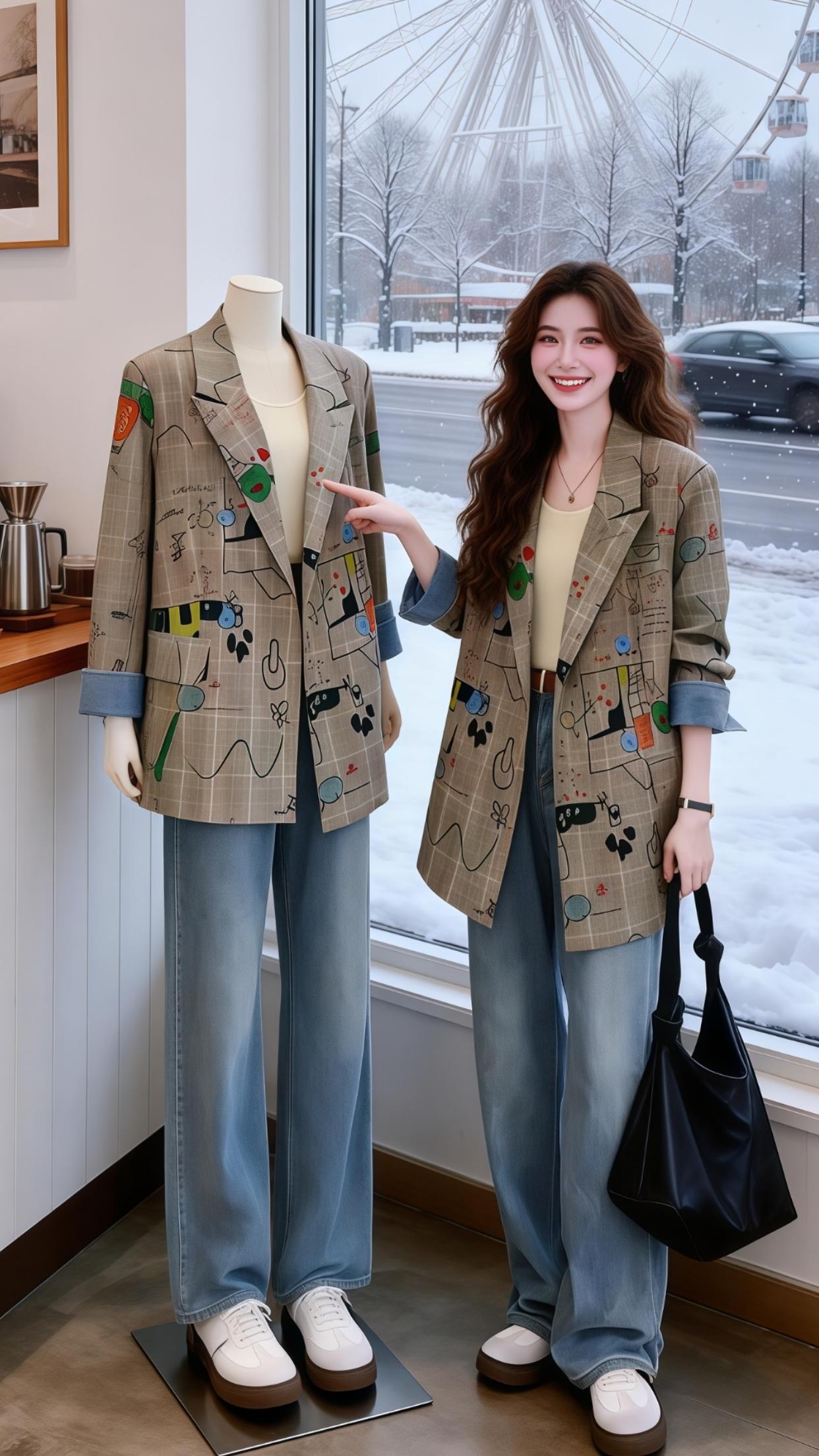 气质女神穿搭 女神范 名媛气质 过年穿什么 减龄气质