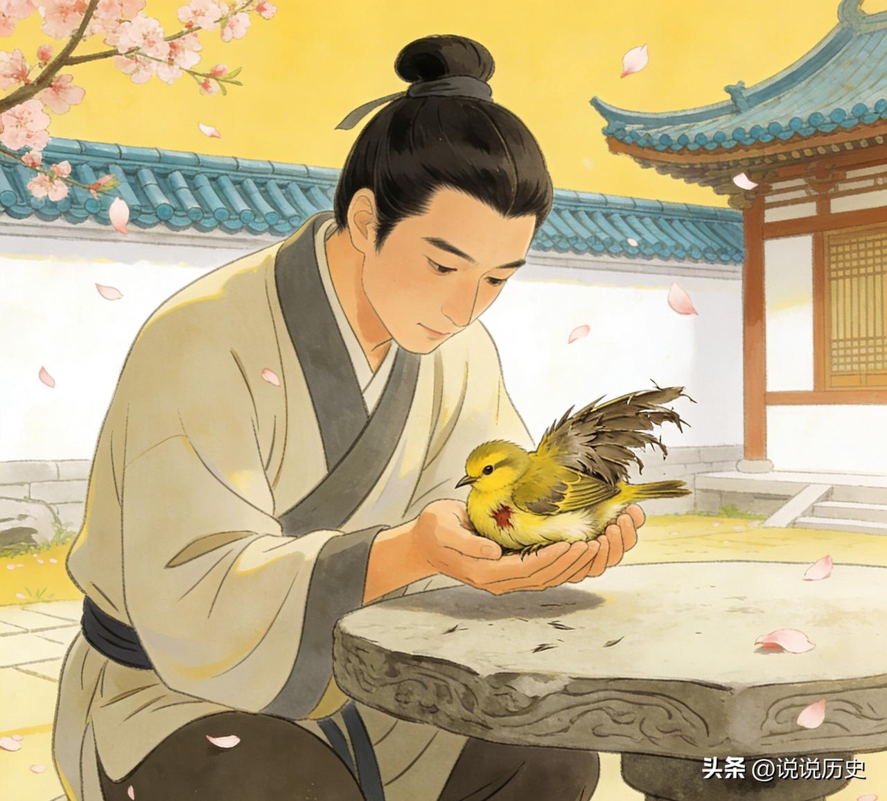 汉朝年间，华阴杨家出了一件怪事。这家人世代清贫，既无显赫的家世，也无过人的财富，