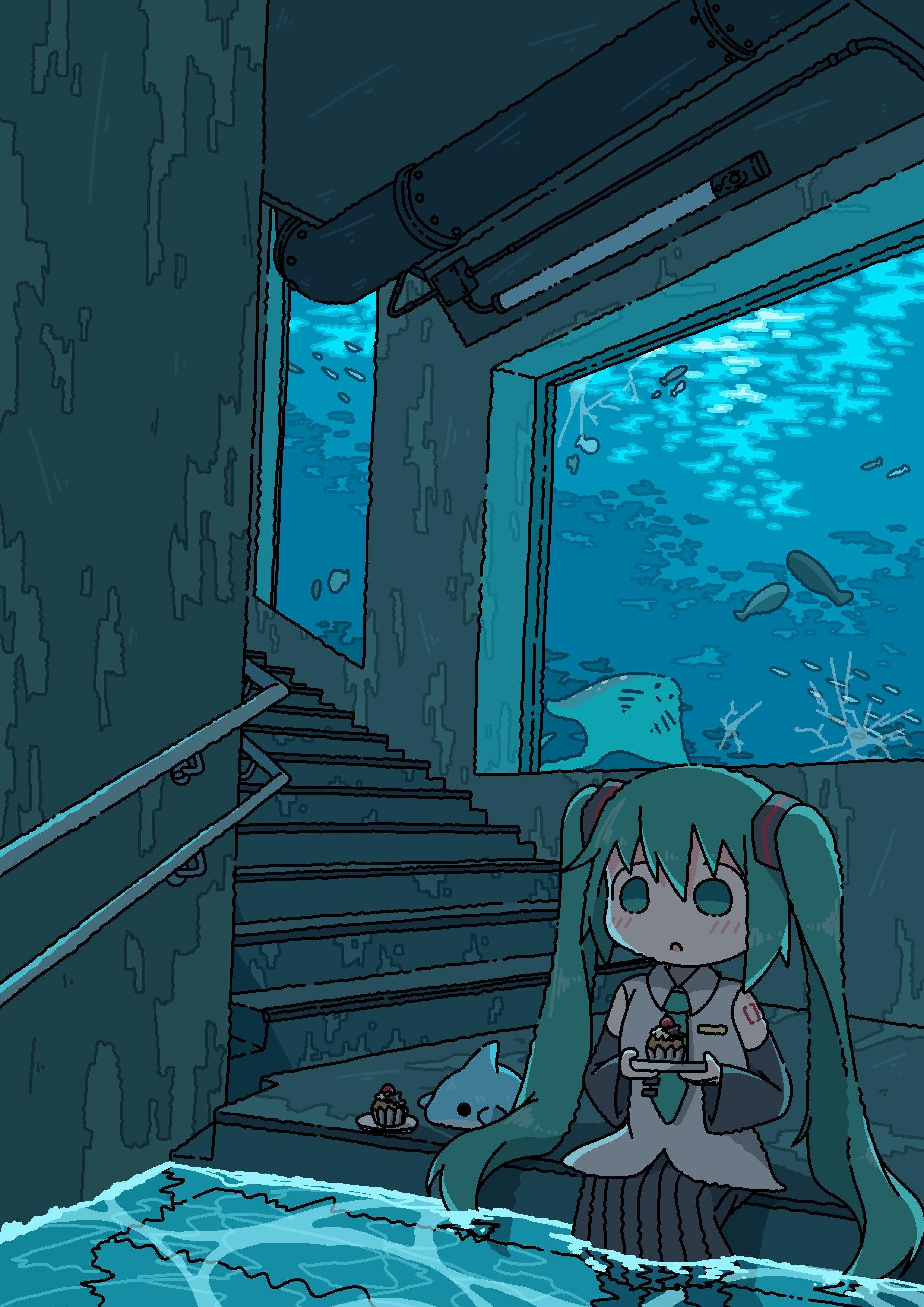 初音未来画师：emesan_desu ​​​