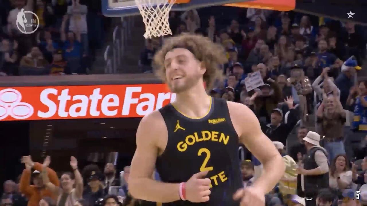 残阵勇士队128-117力克掘金队，约基奇空砍35分20篮板12助攻，勇士队七人