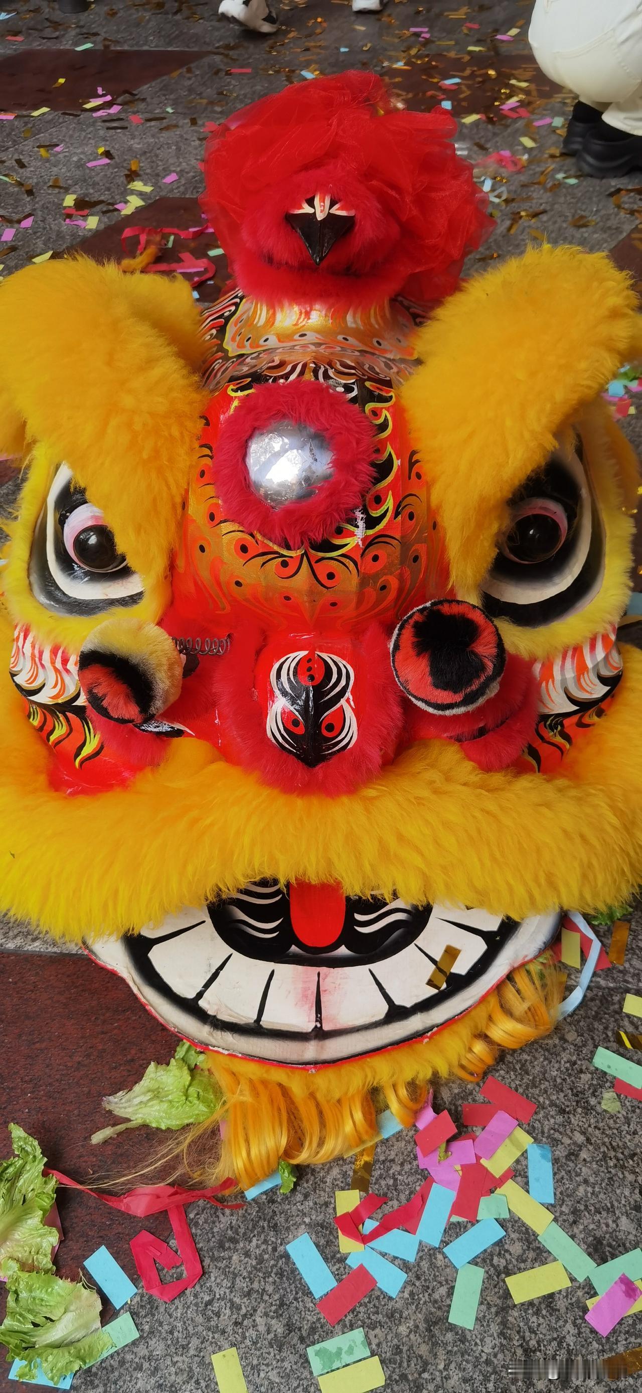 春节快过完了，正月初八开始醒狮子了。舞狮在广州被称为“醒狮”，寓意“唤醒沉睡的狮