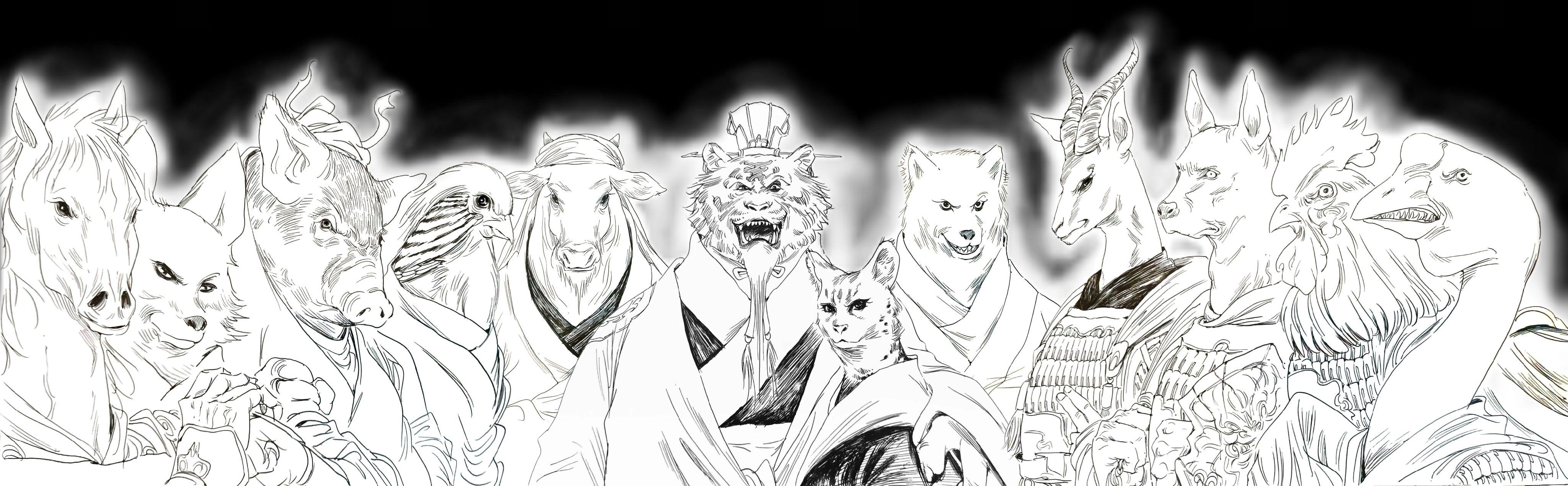 假如刘邦集团是动物。