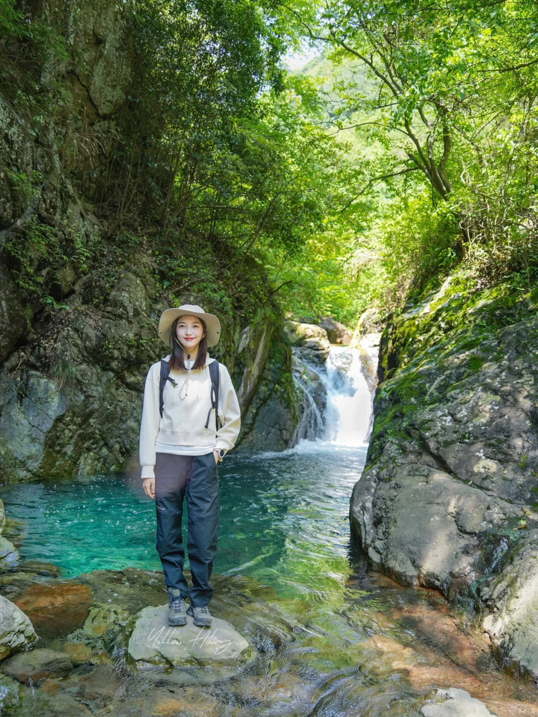 宁波爬山徒步|夏日未至 玻璃水潭已帮您找好