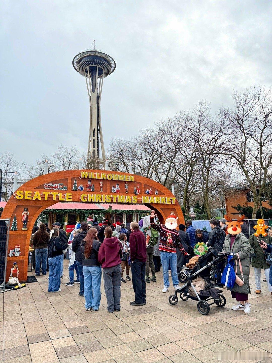 来自西雅图的祝福：圣诞快乐🎄 