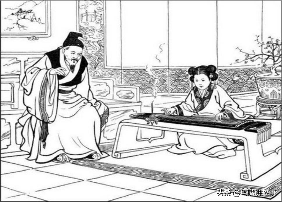 有一个书生，精通琴棋书画，最擅长弹琴，从小师从名士，勤学苦练，长大后，常常背着瑶