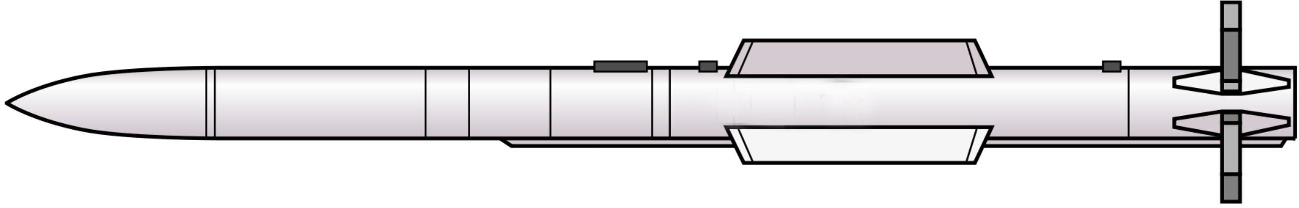 每天认识一件兵器 苏联/俄罗斯R-77空对空导弹长度：371厘米直径：20厘米翼