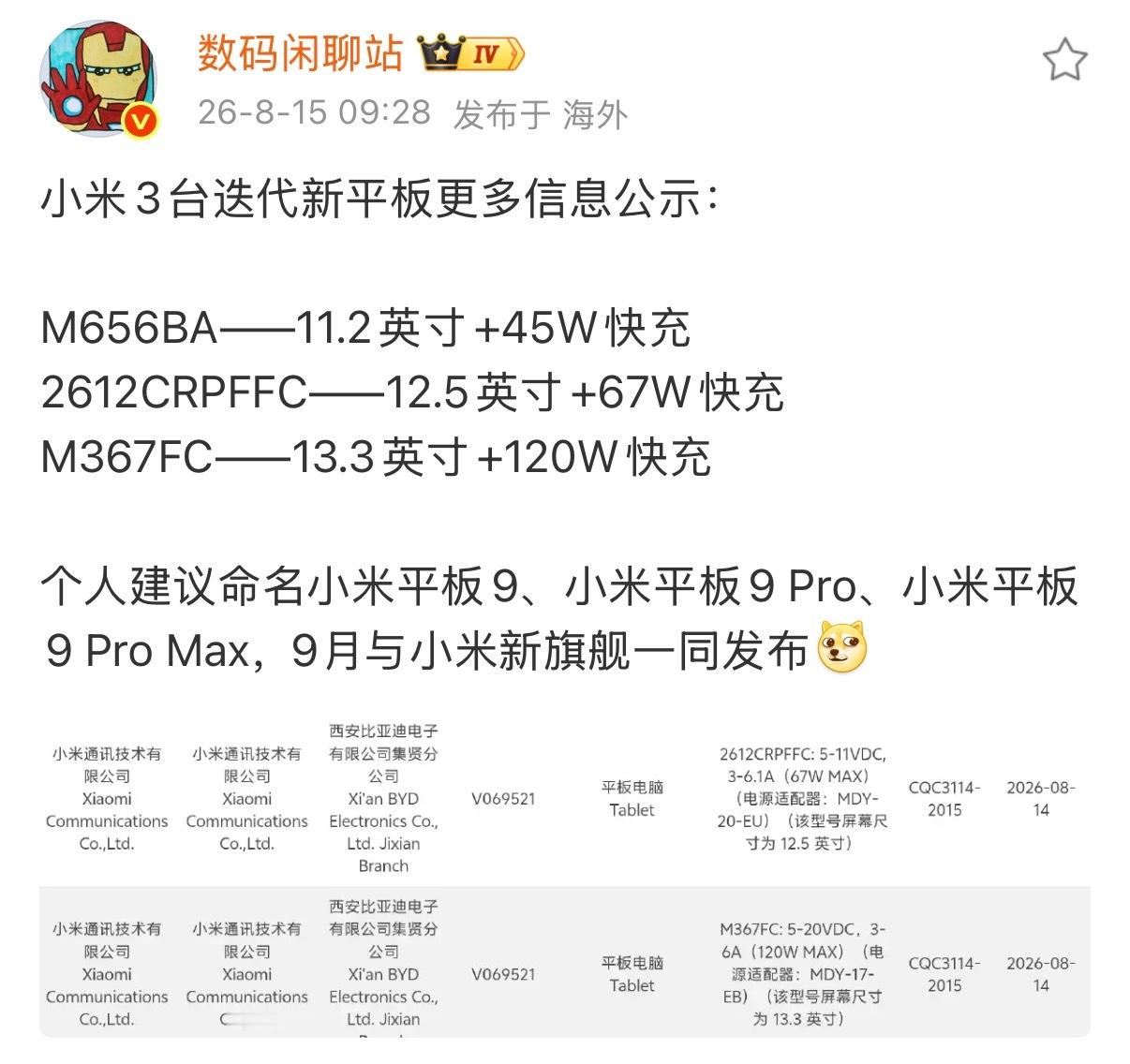 小米澎湃os4 这样看的话米板9promax就是融合了9u和9sp了，做了个中间
