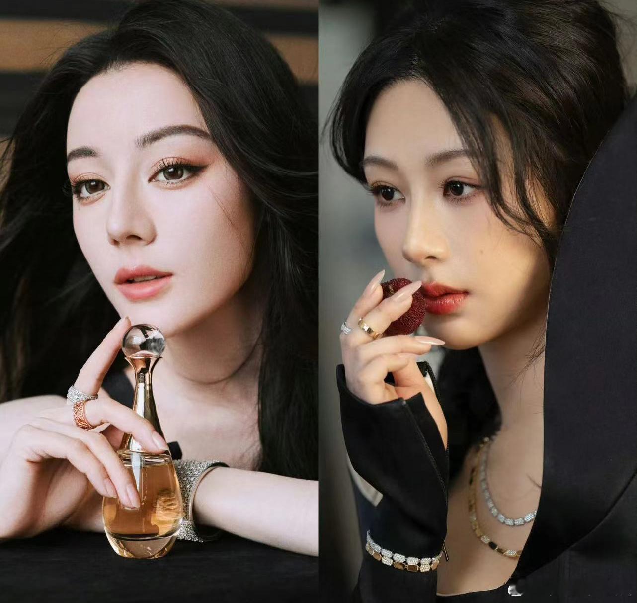 杨紫模仿迪丽热巴也不看看自己的手合适拍嘛 ​​​