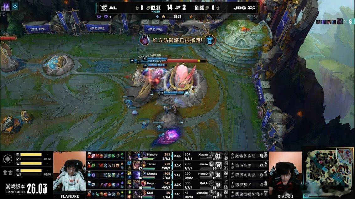 一个河道蟹引发的血案AL从赵信拿到抢六河道蟹开始一切都对了起来。Tarzan的赵