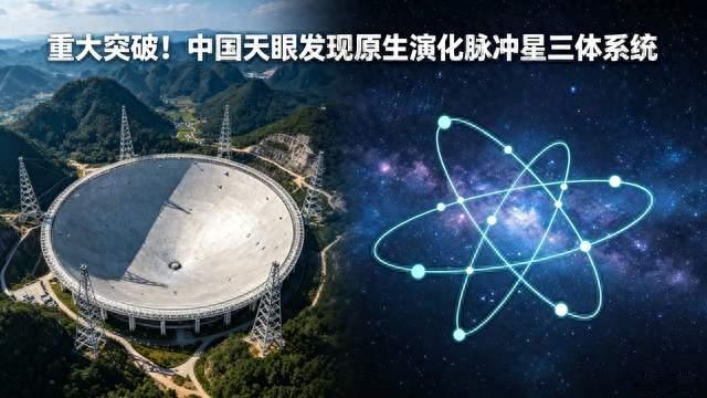 重大突破！中国天眼发现首例原生演化脉冲星三体系统