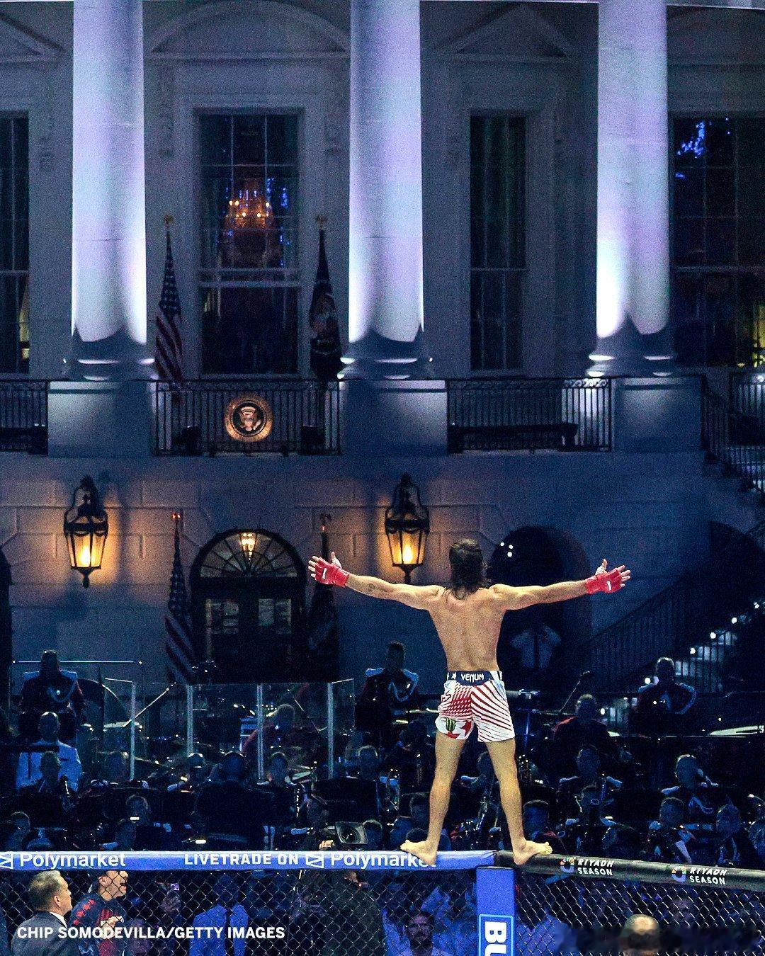 白宫UFC现场照片，与您分享。海外新鲜事海外新鲜事ufc白宫