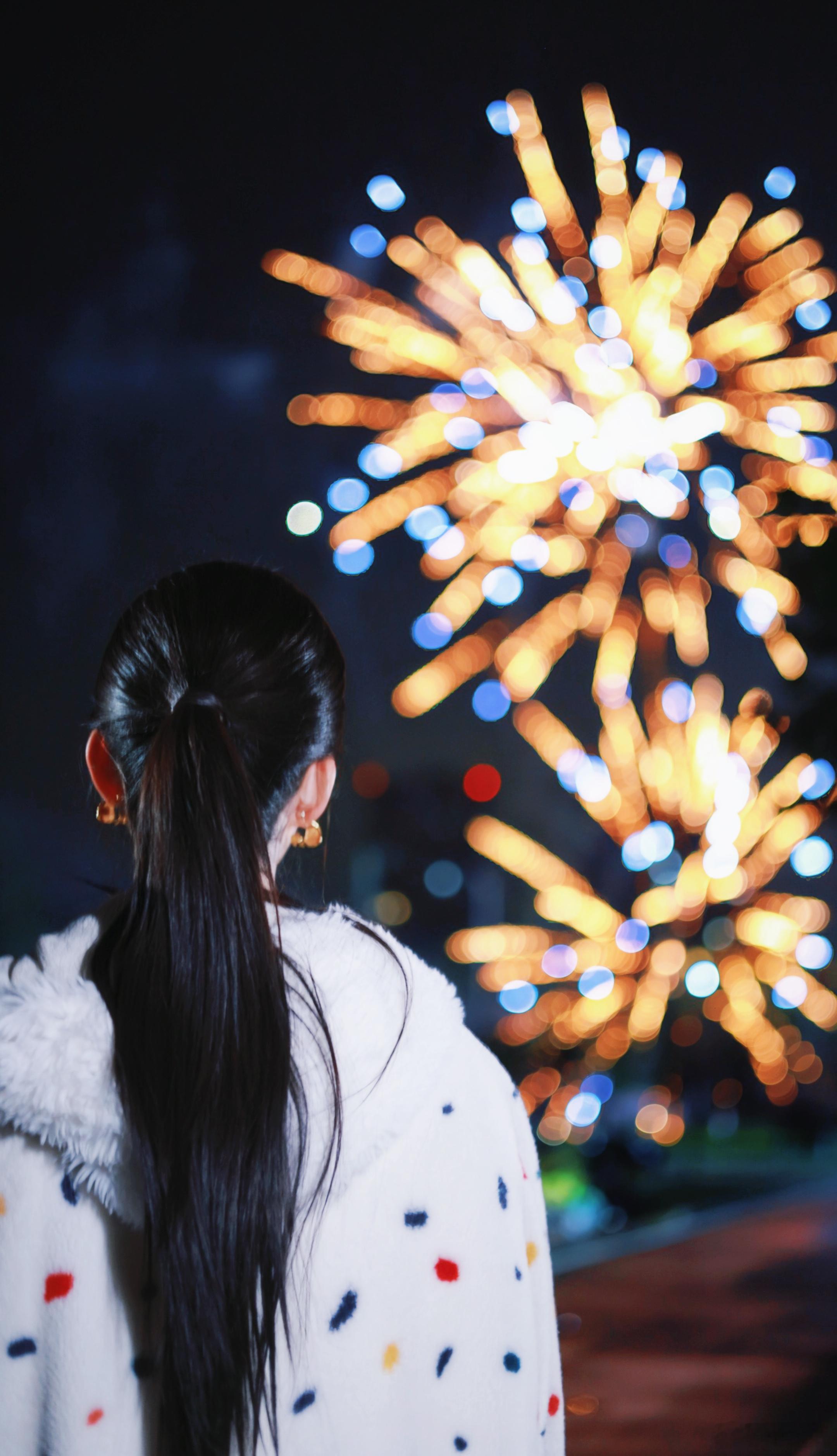 这居然是专属我的烟花 我好幸福 