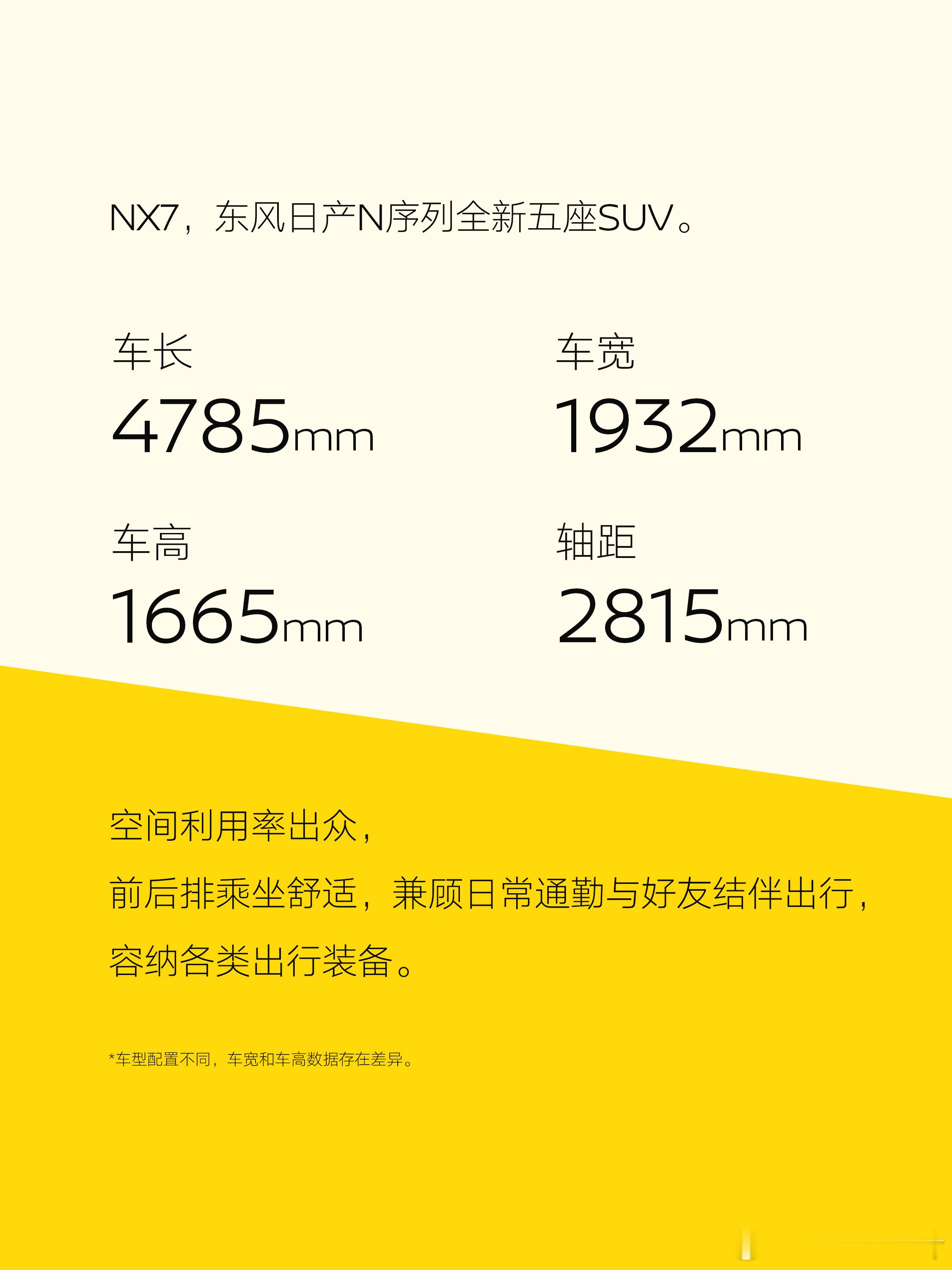 东风日产NX7上工信部了。作为N序列第四款车，nx7定位年轻化，仍然给出了2.8