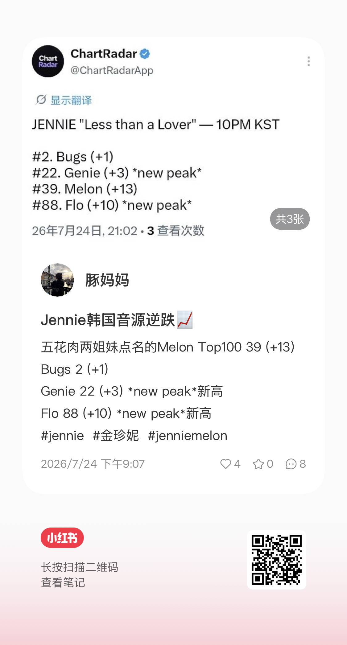 给点流量，肥肉粉造谣飞榜自嗨一晚上了 