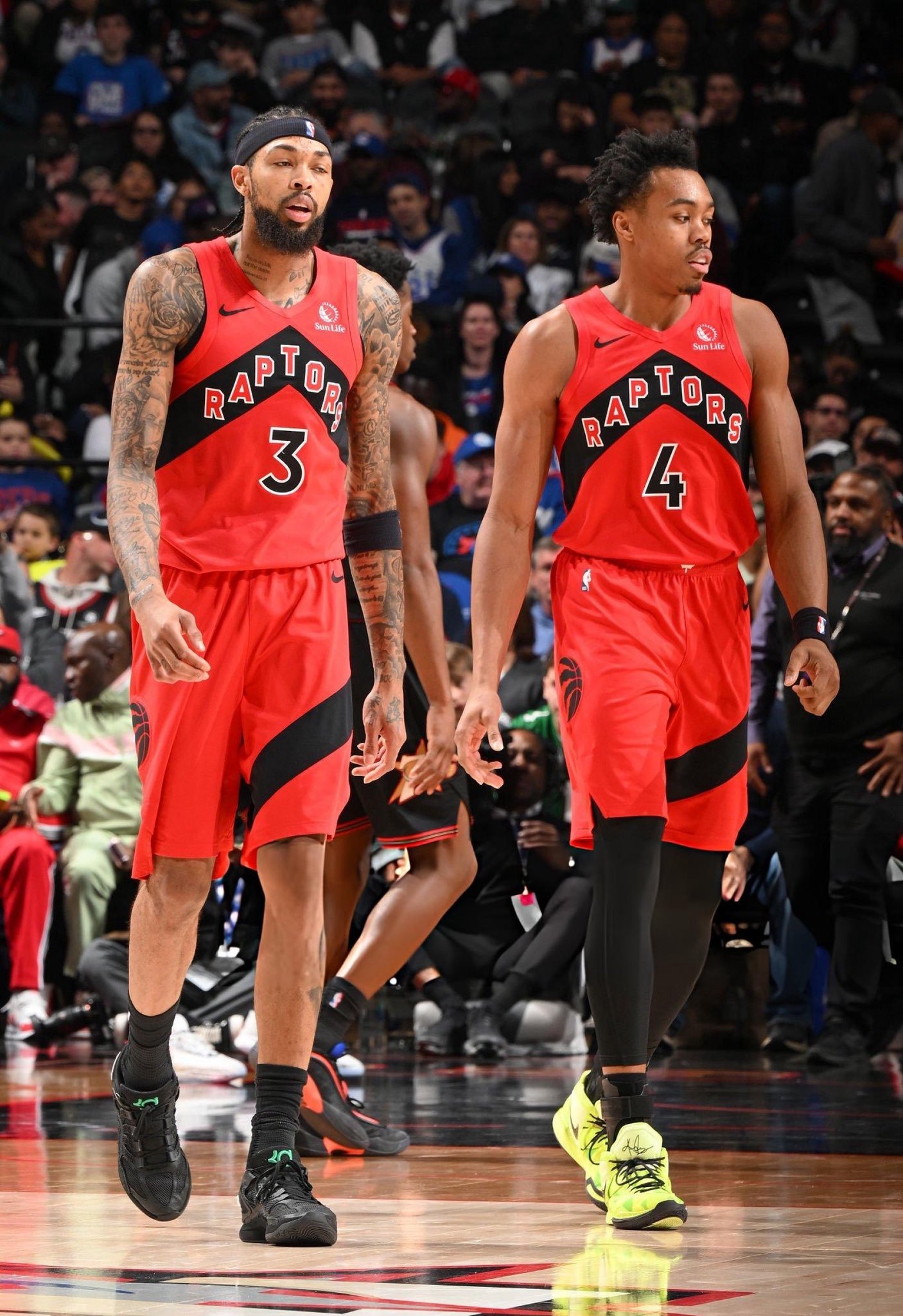 不知不觉猛龙也跌到附加赛区域了nba