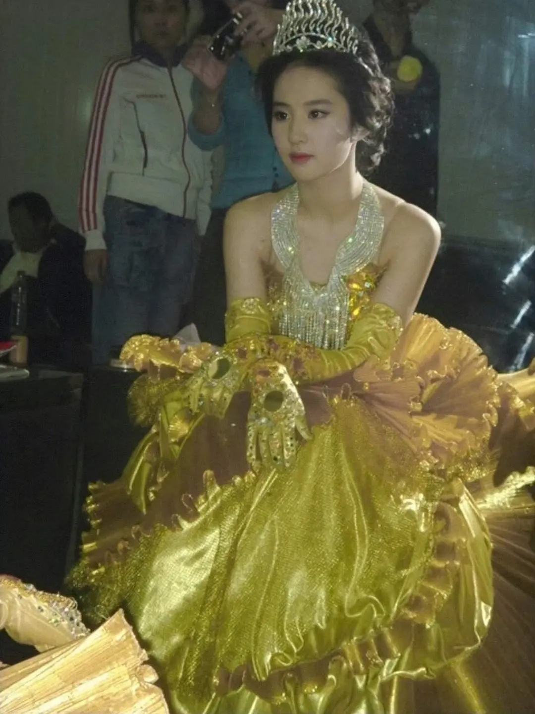 刷到刘亦菲这个金鹰女神图 