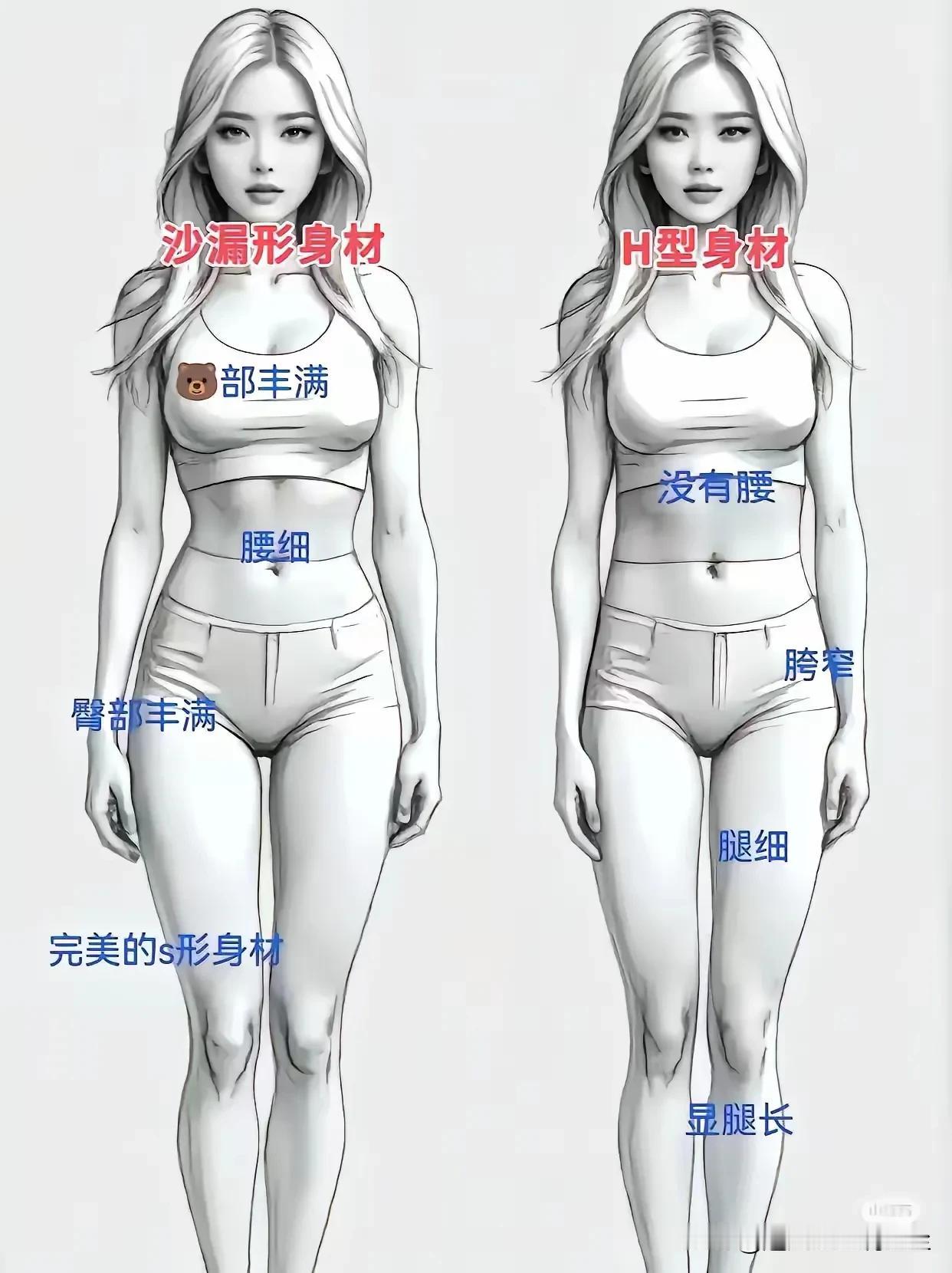 哪种身材适合你？#哪种身材最好呢#
