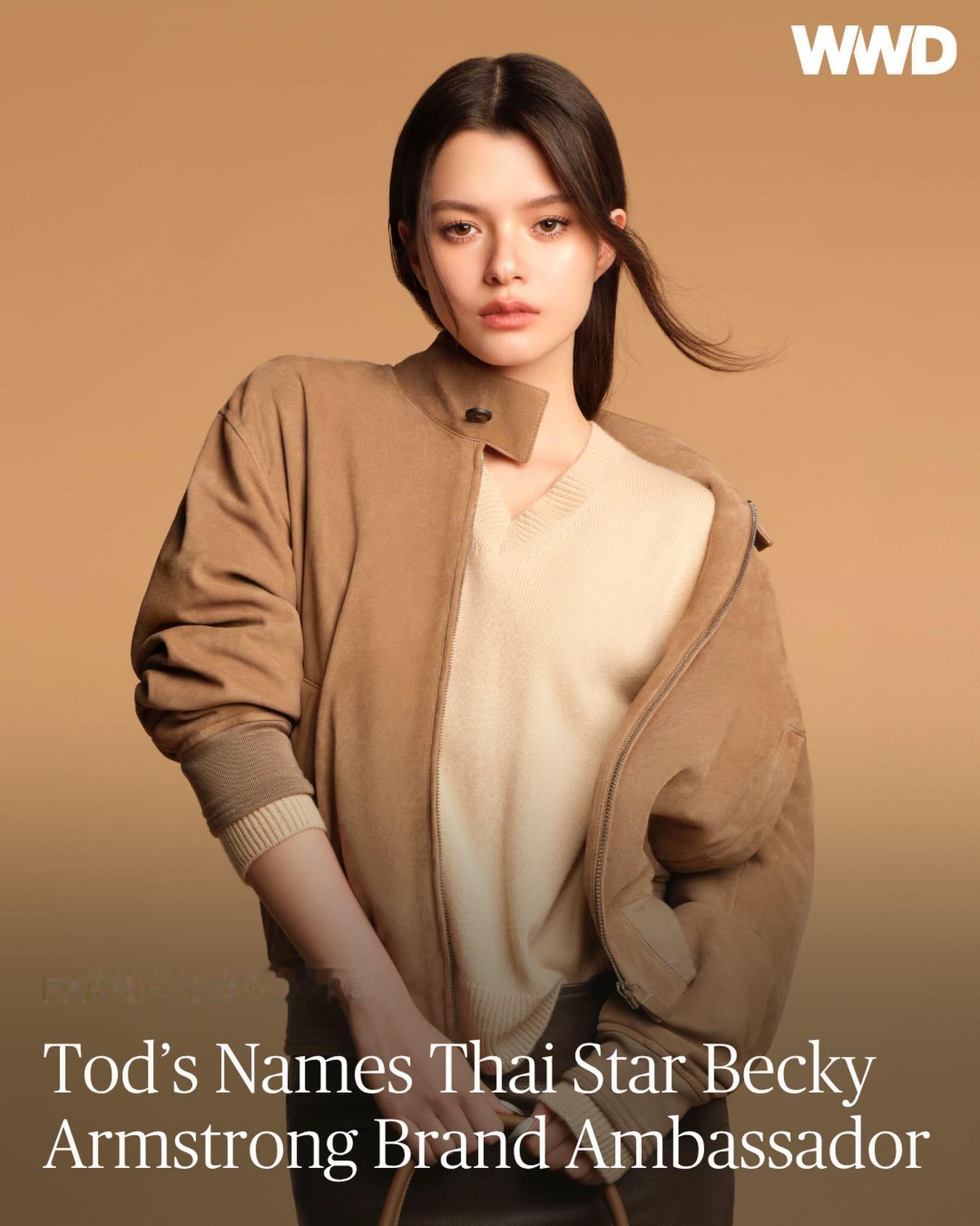 WWD率先发布，Becky Armstrong成为Tod’s全新Brand Am