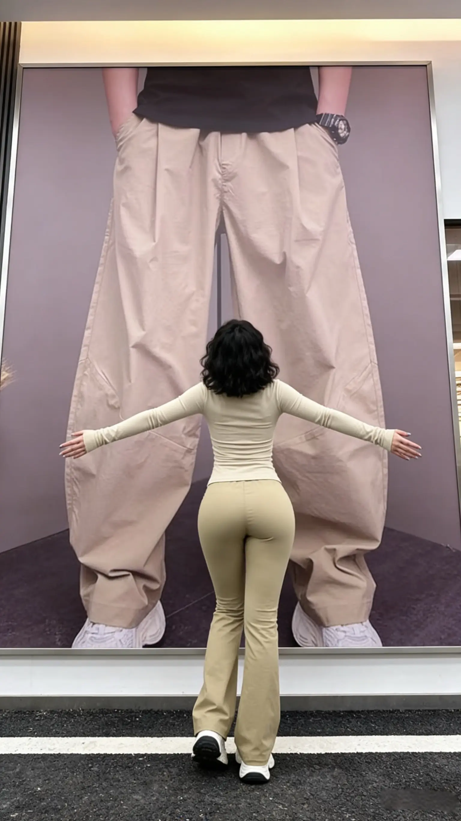 夏季薄款潮流韩版痞帅宽松哈伦裤青年男士休闲直筒阔腿裤子